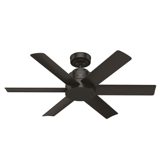 Hunter Fan 44 inch Contemporary Premier Bronze Finish Outdoor Ceiling Fan with 6 Blades (Renewed)
