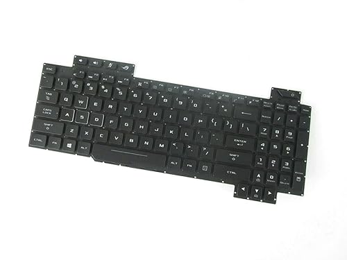 New US Black English Backlit Laptop Keyboard (Without palmrest) for ASUS GL703 GL703V GL703VD GL703GE GL703GM Light Backlight