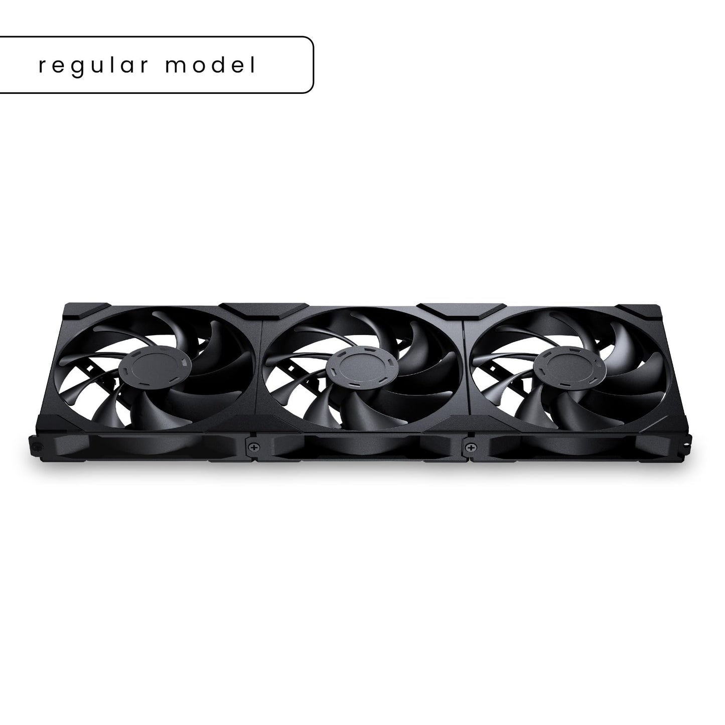Phanteks M25-140 Gen2 3-Pack Daisy Chain 140mm PWM High Performance Cooling Fan Black
