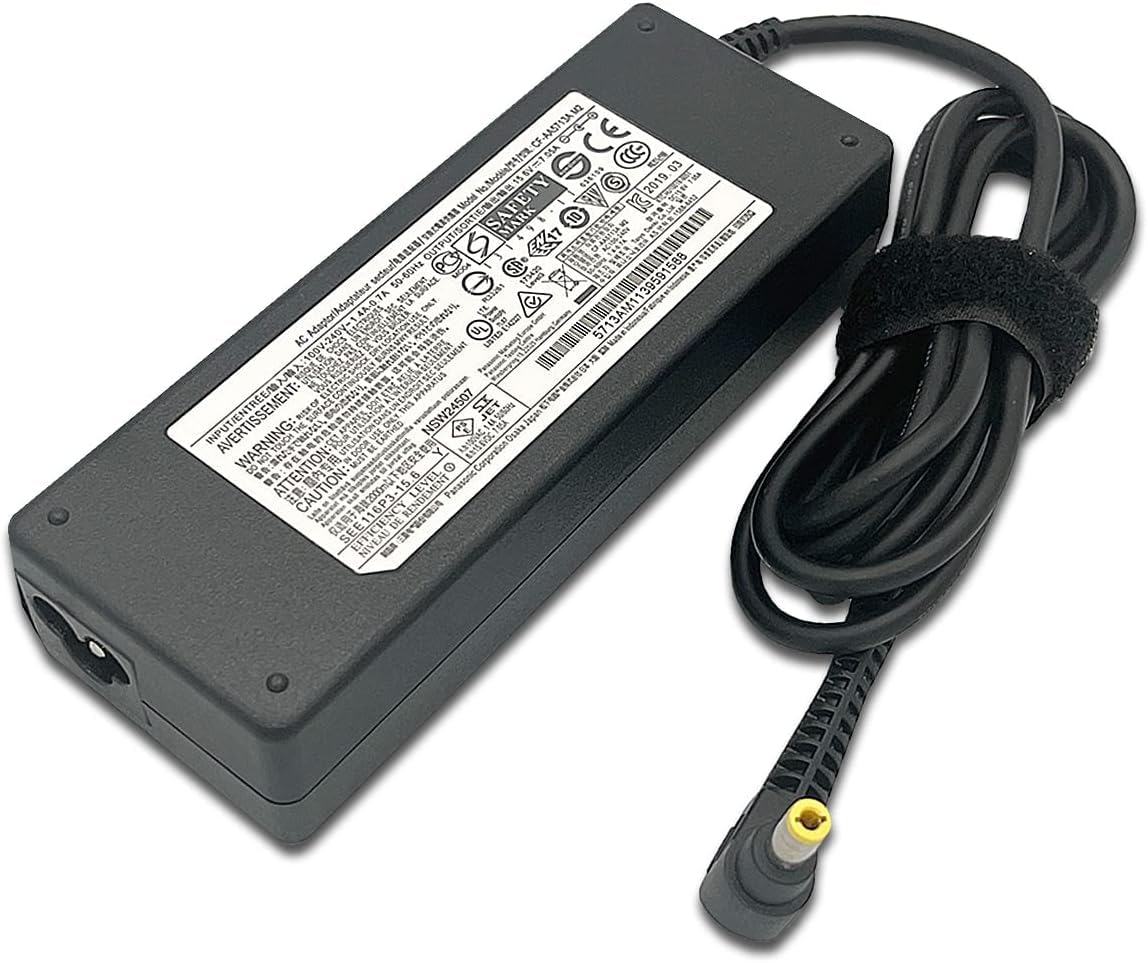 JHZL Original 15.6V 7.05A 110W 5.52.5mm CF-AA5713A M2 Power Charger for Panasonic Toughbook CF-31 CF-53 CF-52 CF-19 Laptop AC Adapter