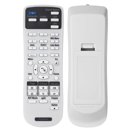 Projector Remote Control 2173589 for Epson BrightLink 675Wi+ 675Wi 680Wi 685Wi+ 685Wi 695Wi+ 695Wi 696Ui 710Ui Home Cinema LS100 PowerLite 670 675W