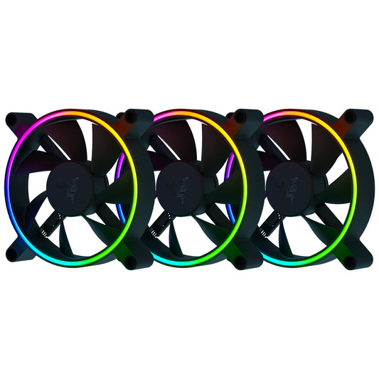 Razer Kunai Hydraulic 120MM aRGB PC Fan: Quiet, Powerful aRGB Fans - PWM Fan Controller Support & Connect Up to 8 Fans - Powered by Razer Chroma RGB
