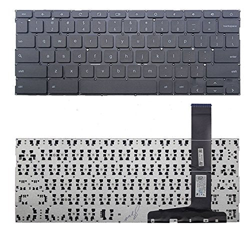 New US Black Laptop Keyboard Without Frame Replacement for Asus Chromebook C300 C300M C300MA