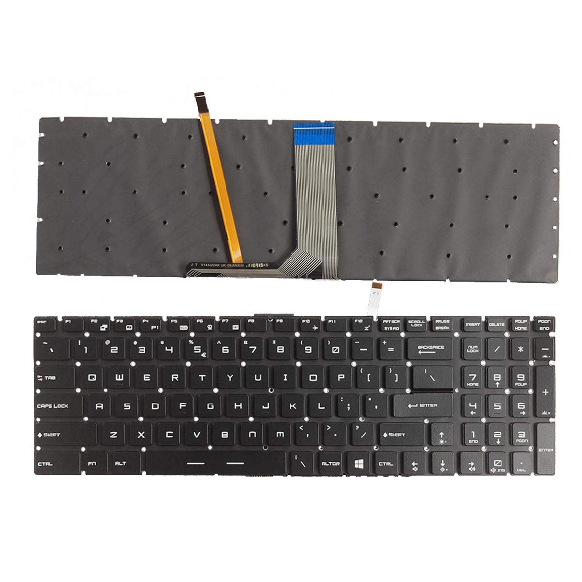 LXDDP GS60 GS70 GE62 GT62 GL72 GE72 Laptop Replacement Keyboard for MSI GS60 GS70 GE62 PE60 PE70 GT62 GL62 GL62M GP62 GL72 GP72 PE62 GE72 GT72 Stealth