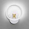 XEYOU 16W Modern Wall Sconce Lighting Indoor LED Creative Wall Light Fixture Butterfly Shape Decoration Wall Lamp for Living Room Bedroom Stair