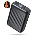 HIMONI 12V/5V 2A/3A 18400mAh Heated Jacket Battery Pack for SOLJIKYE, Genovega, Wulcea, Portable Power Bank for Heated Blanket,Jackets, Camping Chair