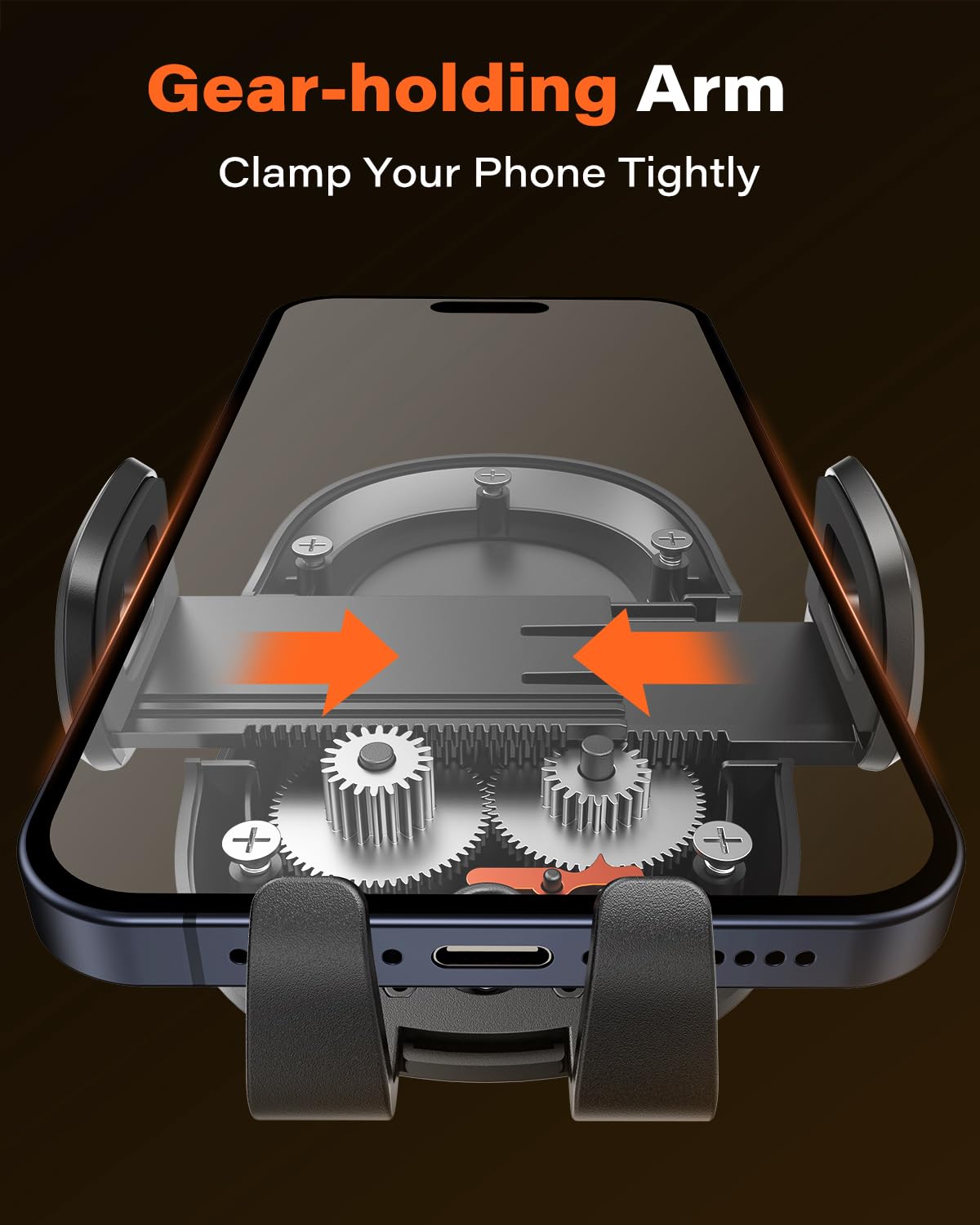 APPS2Car Car Phone Mount with Suction Cup, Universal Windshield Dashboard Holder with Sticky Gel Pad, Compatible with iPhone 17/16/15/14/13, Samsung