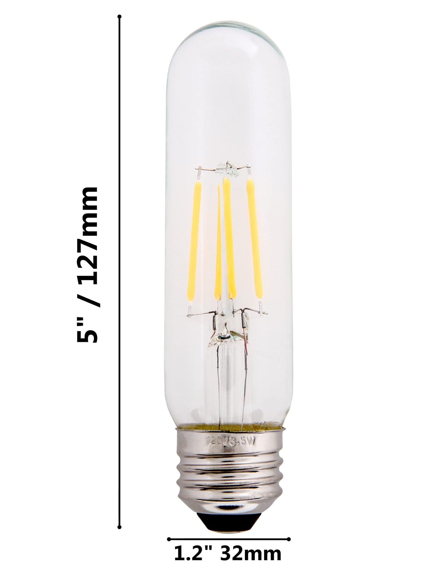 Creative Hobbies Large Ceramic Christmas Tree Wiring Kit with 3.5 Watt LED Bulb - Standard (Edison) Base Socket - Perfect for Lighting Large Size
