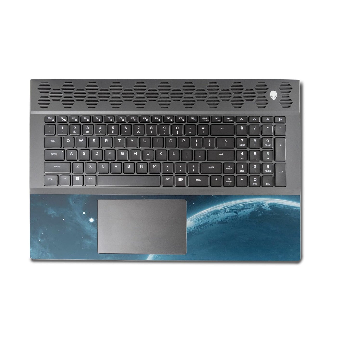 MightySkins Skin Compatible with Alienware M18 R1 (2023) Full Wrap Kit - Outer Space | Protective, Durable, and Unique Vinyl Decal wrap Cover | Easy…