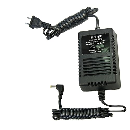 HQRP AC Adapter Compatible with Line 6 Variax XPS Footswitch, POD 1, POD 2, POD 2.0, POD X3L, POD XTL Power Supply Cord Line-6 Transformer