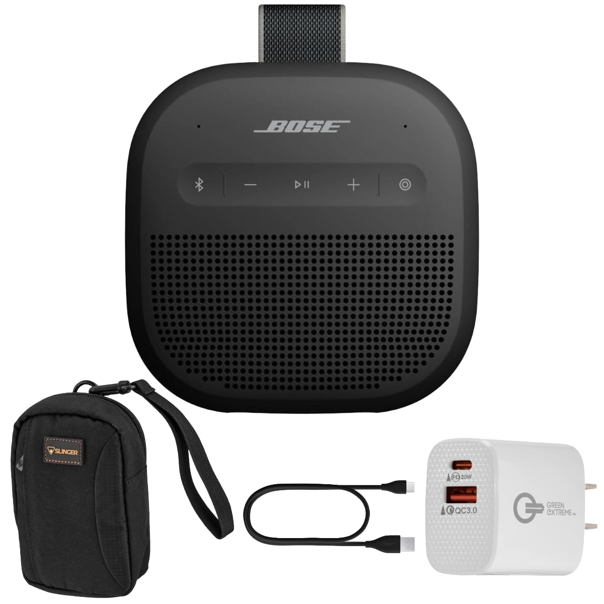 Bose New SoundLink Micro Portable Bluetooth Speaker (2nd Gen), Wireless Outdoor Speaker, Up to 12 Hours Battery Life, Waterproof and Dustproof