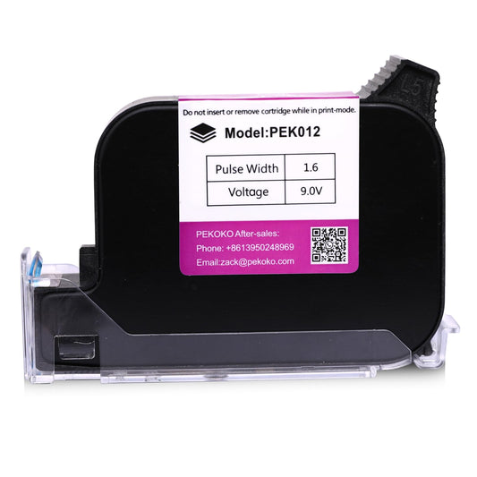 PKEOKO Black Original Solvent Quick Drying Ink Cartridge for MD1 Desktop Inkjet Printer