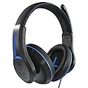ThinkWrite Technologies / TWT Audio Duro, TW210 (2nd Gen) | Premium Over-Ear Wired Black Headset with Noise Reducing Microphone (3.5mm Jack)