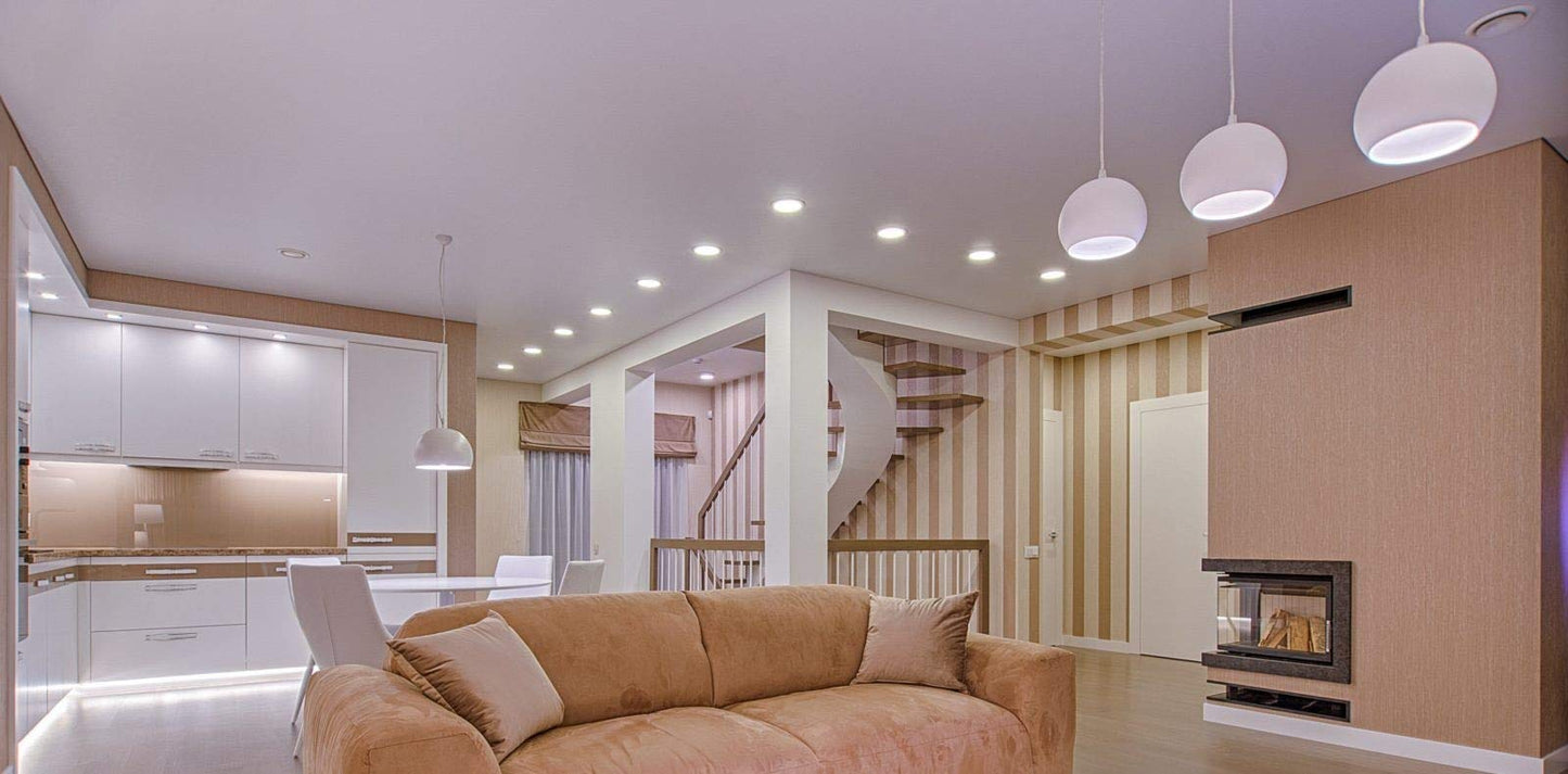 TCP LED 60 Watt Equivalent A19 | 4 Pack | Cool White (4100K) Shatter Resistent | 800 Lumens | 10,000 Hours | Non-Dimmable Light Bulbs