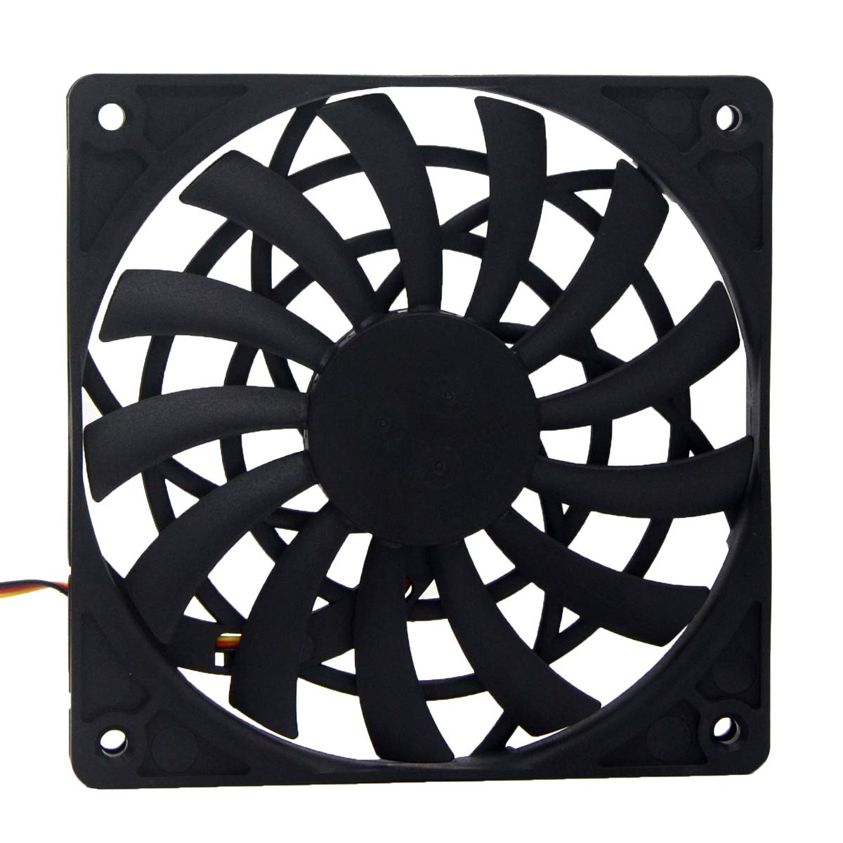 SXDOOL 120mm Slim Fan 120X12mm Thickness DC 12V with 3-Pin,for Computer Pc Case Quiet Silent Cooling