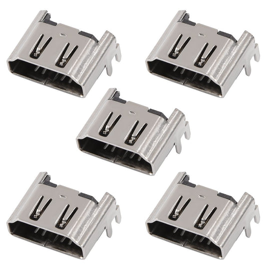 Serounder 5Pcs Replacement Port Interface Connector Socket for for 4 for 1000/1100/1200 Motherboard Console