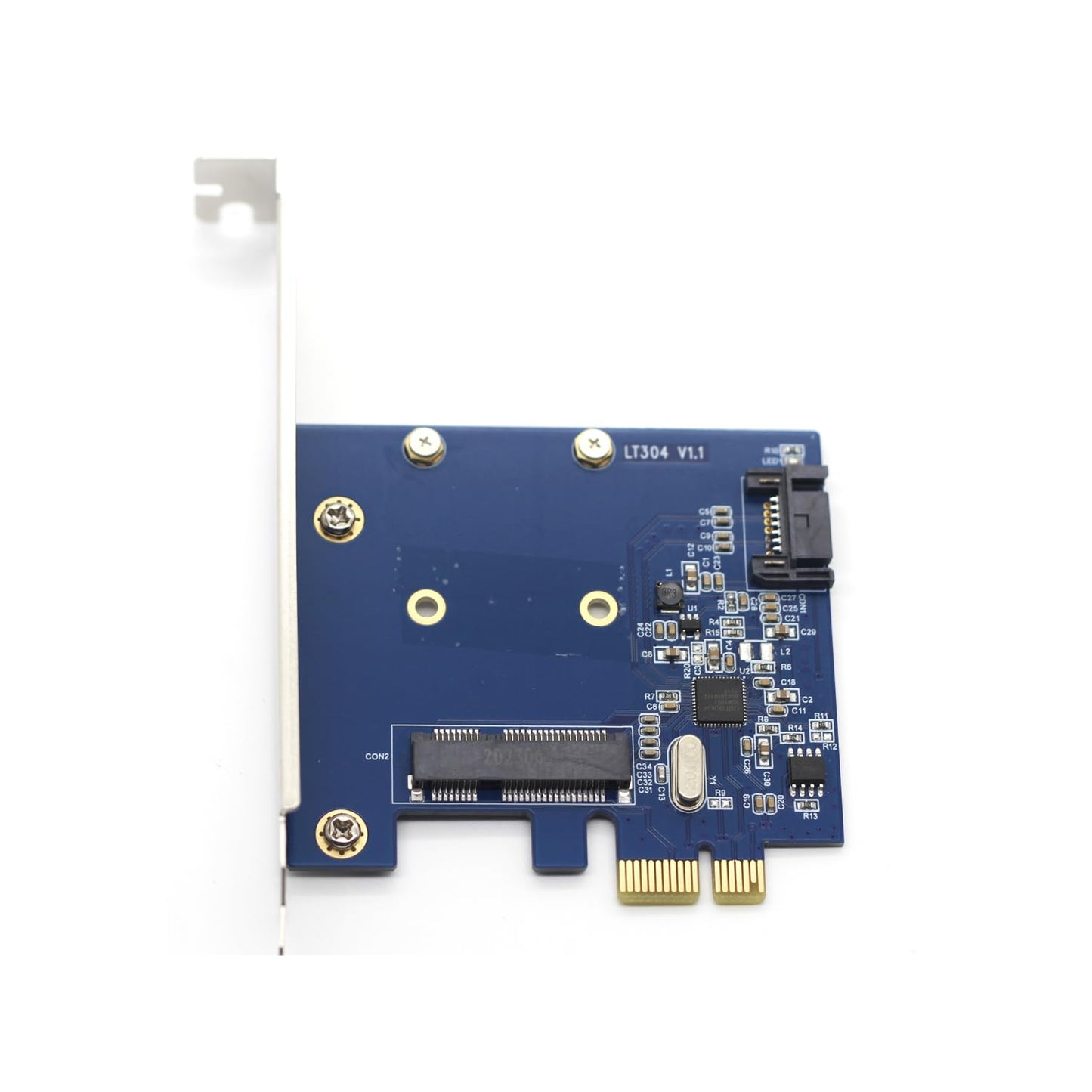 PCI-E to mSATA SSD+SATA3 Combo Expansion Converter Adapter PCIe to SATAIII Card