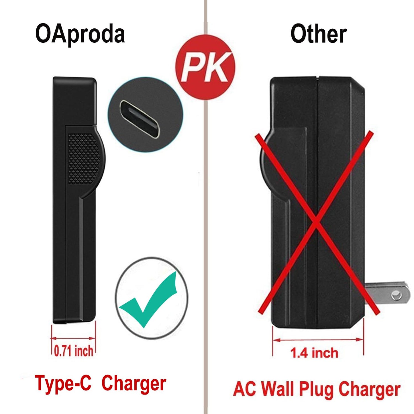 OAproda 2 Pack NB-11L Battery and Rapid Charger for Canon PowerShot SX420 is, SX410 is, SX400 is, A4000 is, ELPH 190 is, ELPH 180, Elph 360 HS, ELPH
