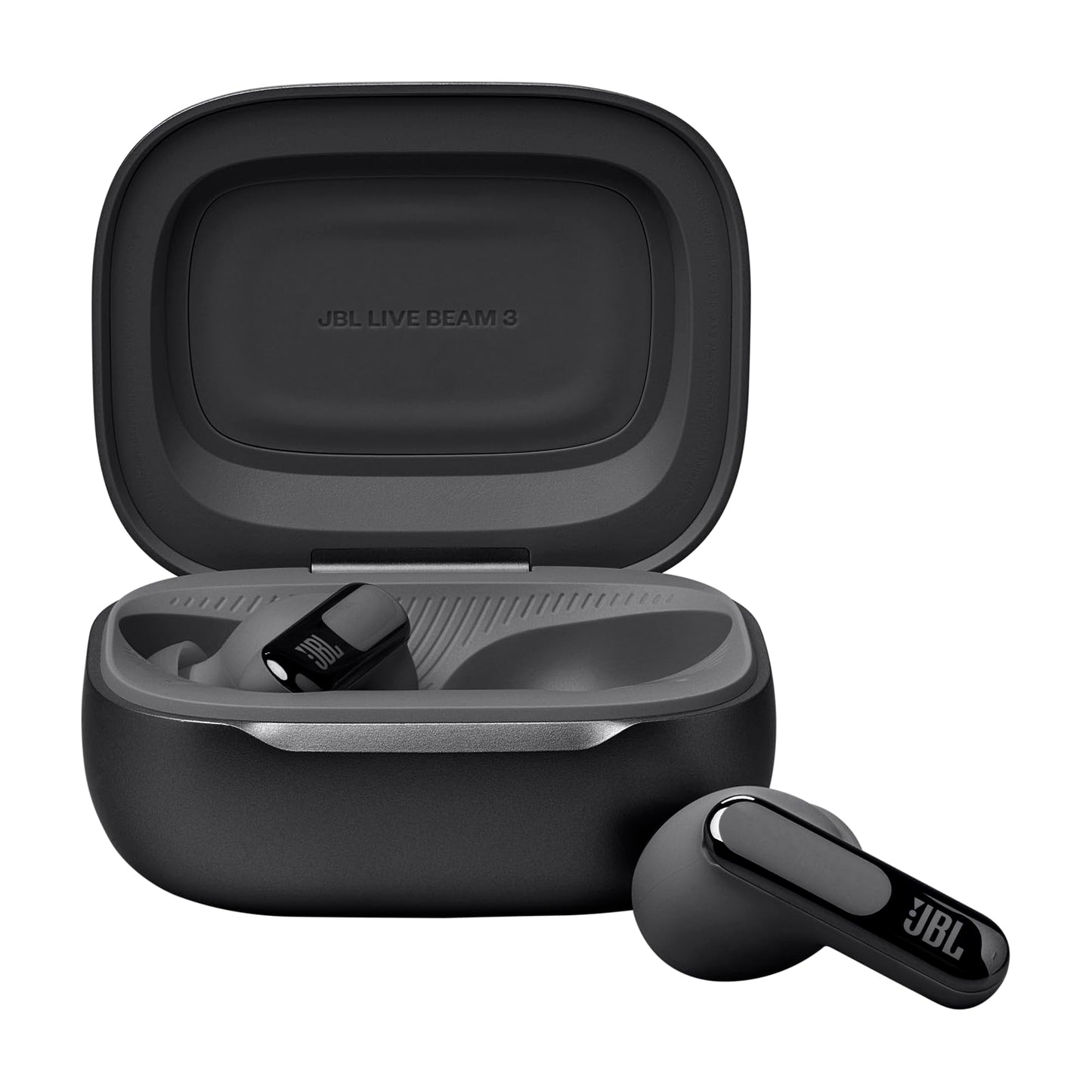 JBL Live Beam 3 - True Wireless Noise-Cancelling Stick-Closed Earbuds, 48Hrs Total Playback, Wireless Charging, 6 Mics for Perfect Calls, Multi-Point…