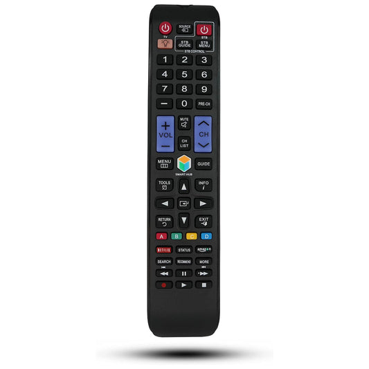 Replacement Remote Control Fit for Samsung UN49KS8500FXZA UN55KS8500F UN55F6400AFXZA UN60F6400 UN60F6400AF Smart 3D LCD LED HDTV TV