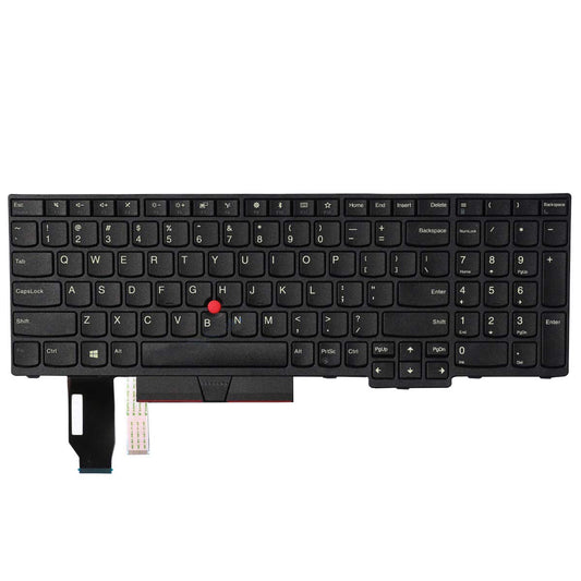 AUTENS Replacement US Keyboard for Lenovo ThinkPad E580 E585 L580 E590 E595 L590 T590 P15S P52 P72 P53 P53S P73 P53 P52 T15(Not Fit P52s) Laptop (No