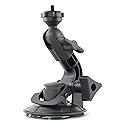 Delkin Devices Fat Gecko Mini Suction Camera Mount - Powerful Suction Cup Camera Mount for Car, Motorcycle, Desk, Window | Secure and Adjustable