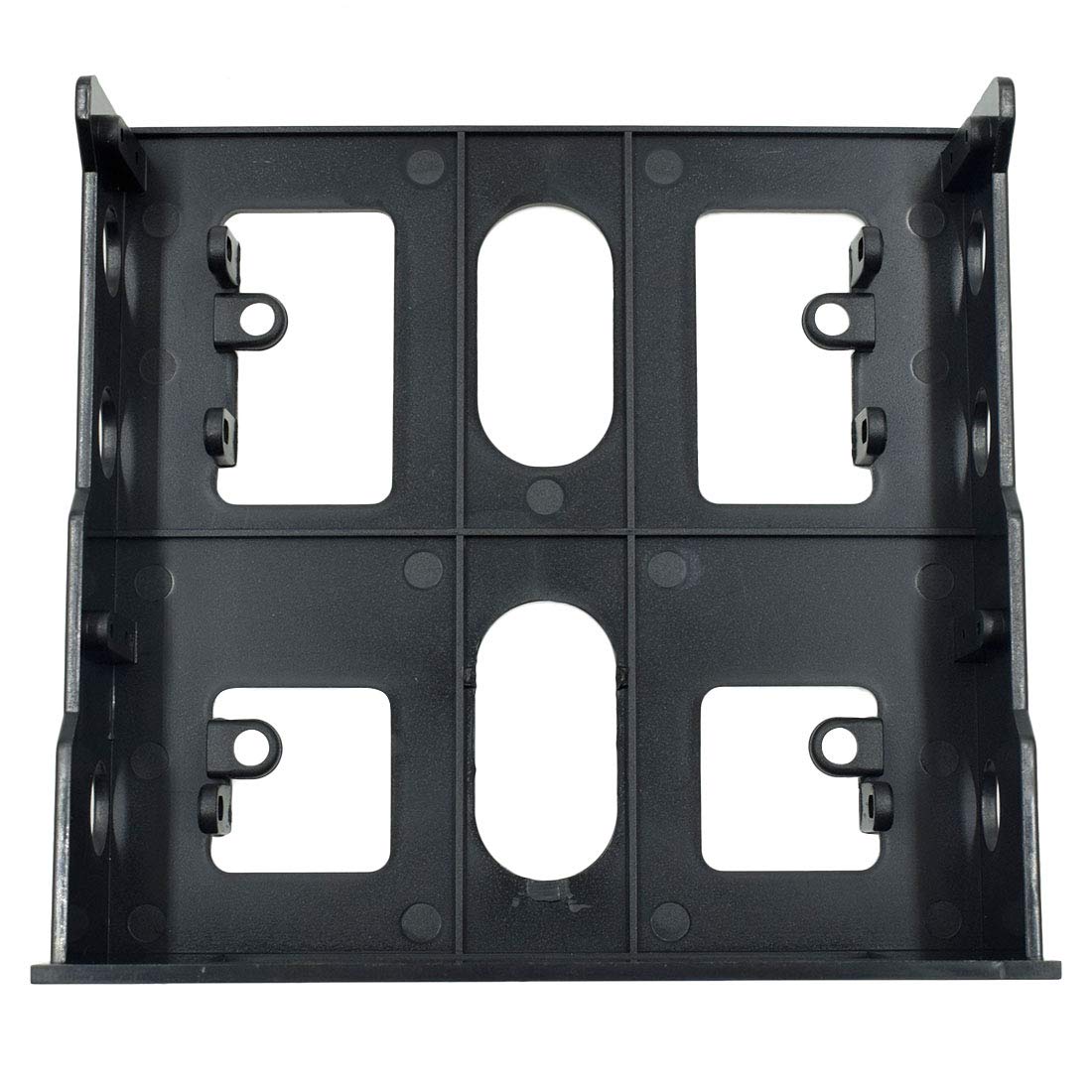 PHITUODA 5.25" to 3.5" Drive Bay Adapter Front Bay Mounting Bracket -1pc