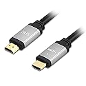 SIIG Ultra High Speed HDMI Cable - 12ft, HDMI 2.1 Cable, Supports high Resolution up to 8K@60Hz, 48Gbps, HDCP 2.2, Dynamic HDR, eARC, Gold Plated