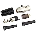 Shure WA330 4-Pin Mini Connector (TA4F) Adapts Small-Diameter Microphone Cable to the Shure Body-Pack Transmitters