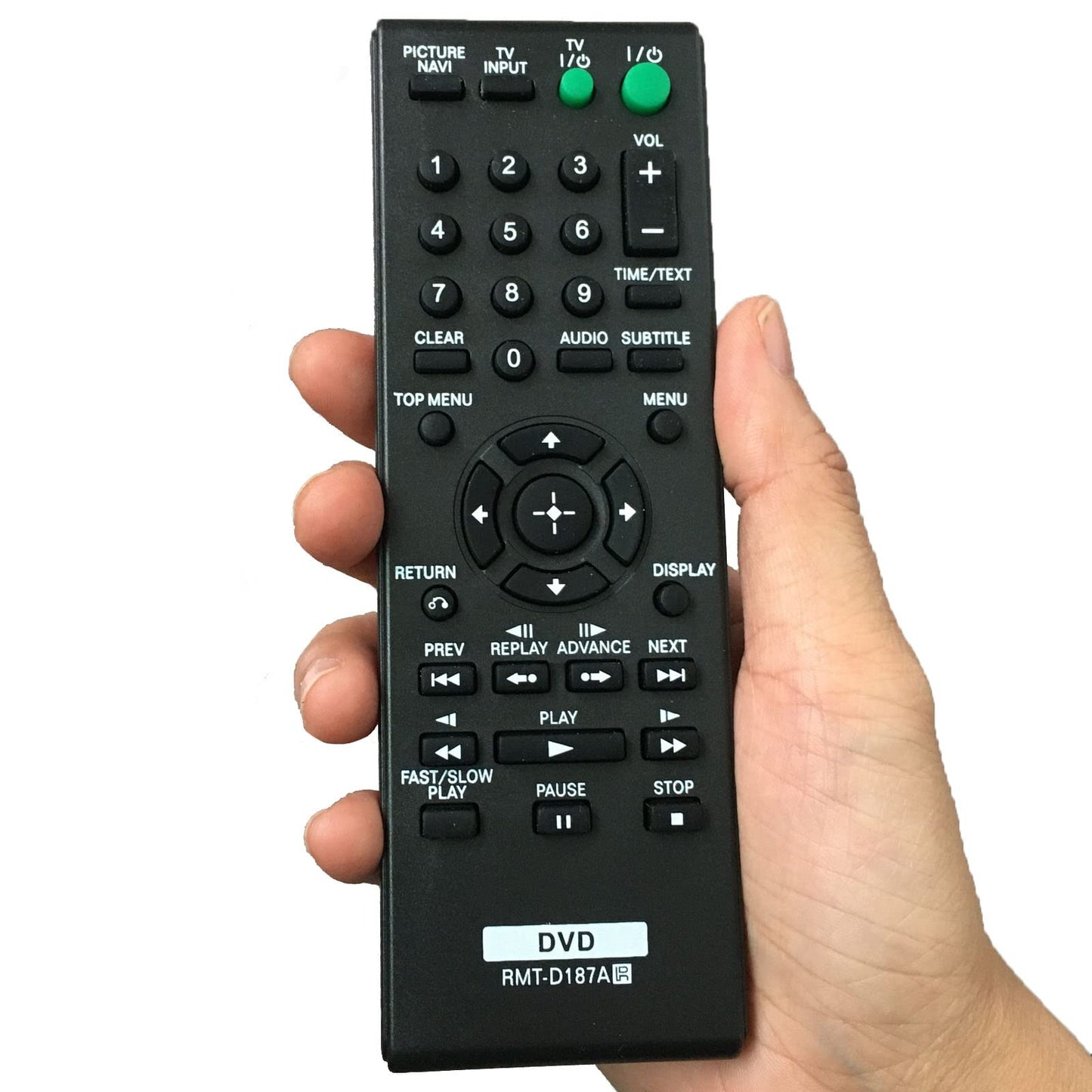 RMT-D187A 148700511 Replaced CD DVD Player Home Theater Remote Control Fit for Sony DVP-SR200P DVP-SR400P DVP-NS611H DVP-NS710 DVP-NS710H DVP-NS710H/B