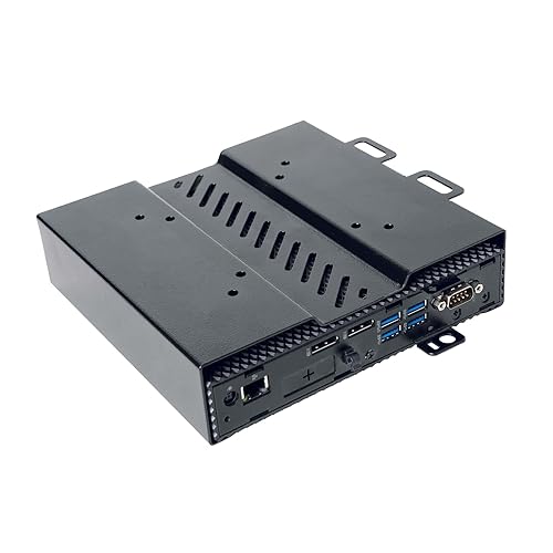 Fbyuitap Mini PC Mount Compatible with DELL OptiPlex Micro Form Factor Case,Monitors VESA Mount and Under Desk fit for DELL MFF 3040 3050 3060 3070