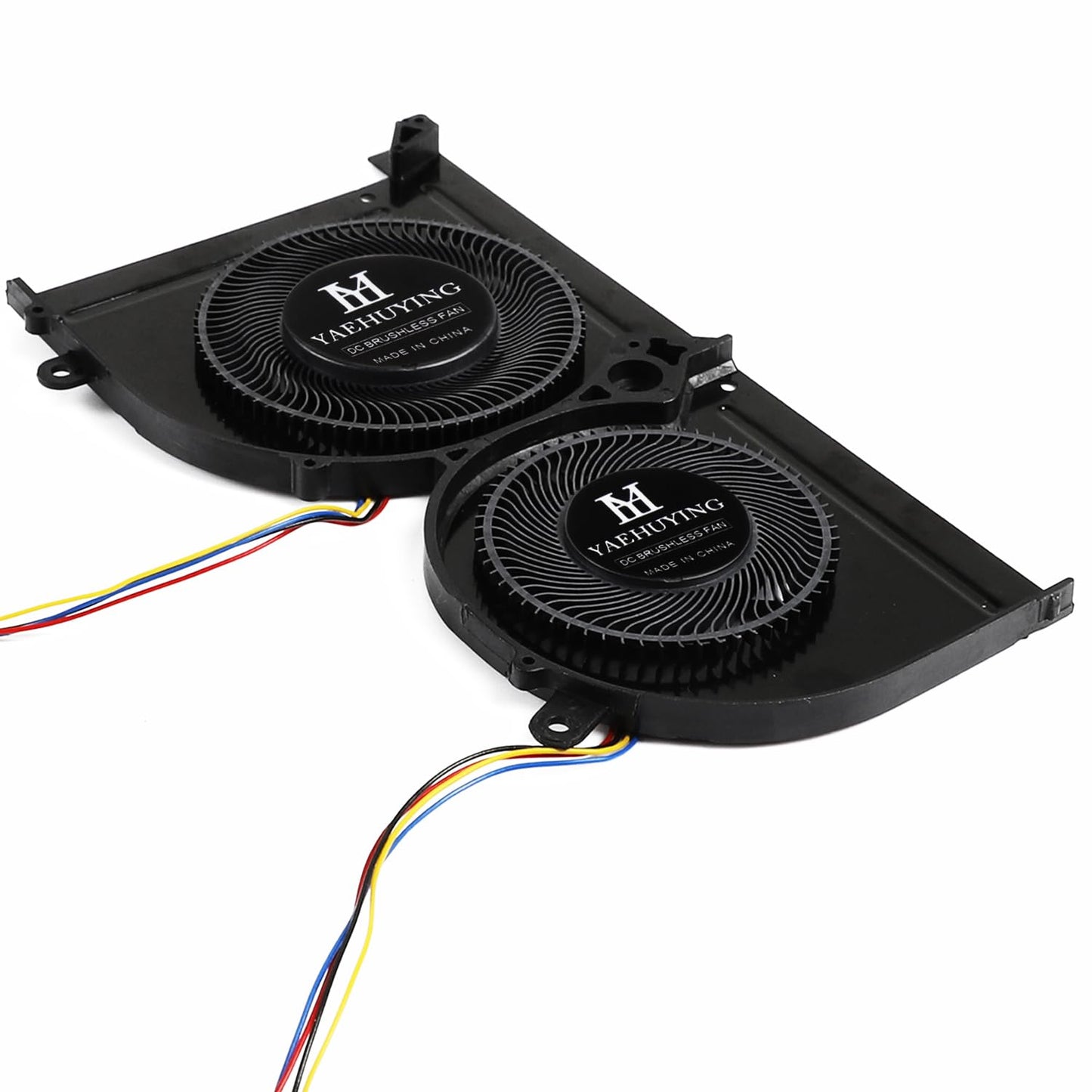 YAEHUYING CPU+GPU Cooling Fan for MSI GS63 GS63VR 6RF 6RF-001US 7RF 7RF-212UK GS73 GS73VR Stealth MS-16K2 MS-17B1 BS5005HS-U2F1 BS5005HS-U2L1 DC5V