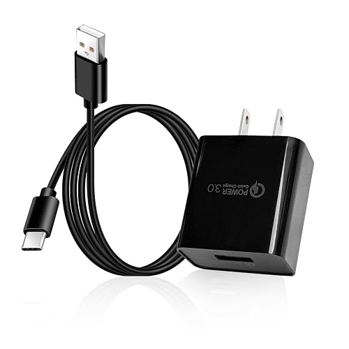 USB C QC3.0 Fast Charger for Samsung Galaxy A20E A20S A30S A50S A51 A10E, A30 A40 A50 A70 A80 A20, Galaxy Note 8 9, S9 S8, S10 Plus Type C Charging