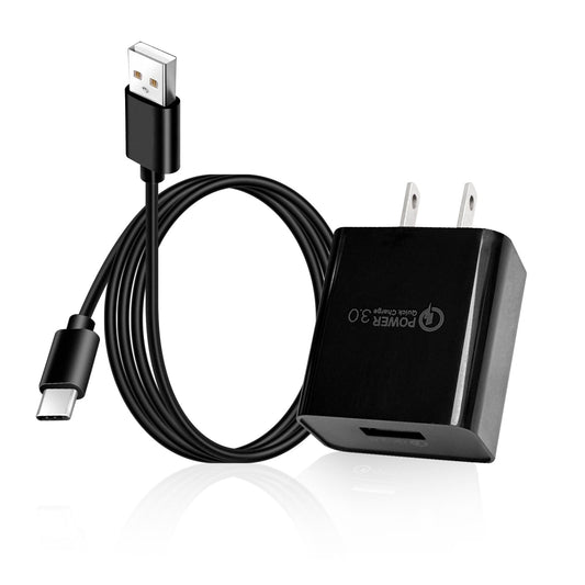 USB C QC3.0 Fast Charger for Samsung Galaxy A20E A20S A30S A50S A51 A10E, A30 A40 A50 A70 A80 A20, Galaxy Note 8 9, S9 S8, S10 Plus Type C Charging