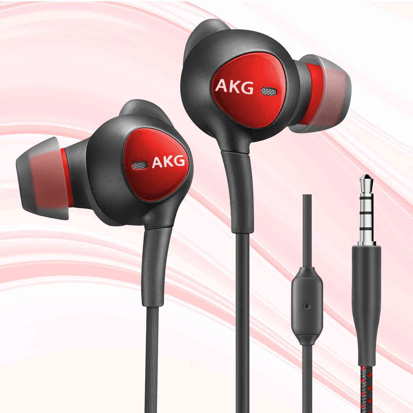 Wired 3.5MM Jack Durable Earphones Earbuds w Microphone and Volume Control, Deep Bass Clear Sound Noise Isolating in Ear Headphones, Compatible…