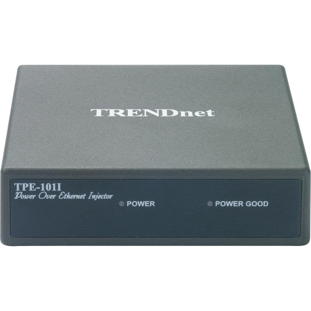 TRENDnet Power Over Ethernet (PoE) Injector TPE-101I (Black)