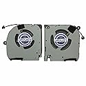 LANDALANYA Replacement new CPU and GPU Cooling Fan for Dell G7 7500 2020 Laptop 00XPY2 MG75080V1-C010-S9A DC5V and MG80081V1-C010-S9A 08THFX DC12V Fan