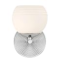 DESIGNERS FOUNTAIN Moon Breeze 1 Light Wall Sconce, Polished Nickel, D251H-WS-PN