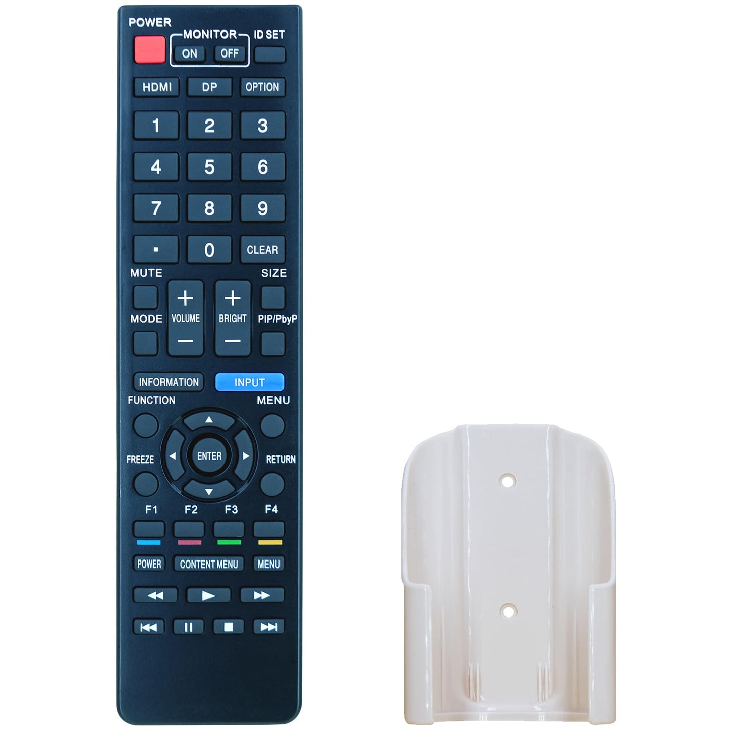 Replacement Remote Control PN-ZR02 for Sharp Display LCD Monitor PN-M401 PN-M501 PN-R426 PN-R496 PN-R556 PN-R606 PN-R706 PN-V701