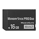 Original 16GB Memory Stick Pro Duo MARK2,High-Speed Memory Stick Duo Compatible with PSP1000 2000 3000 Accessories and Digital Camera Memory Cards