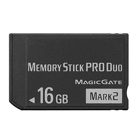 Original 16GB Memory Stick Pro Duo MARK2,High-Speed Memory Stick Duo Compatible with PSP1000 2000 3000 Accessories and Digital Camera Memory Cards