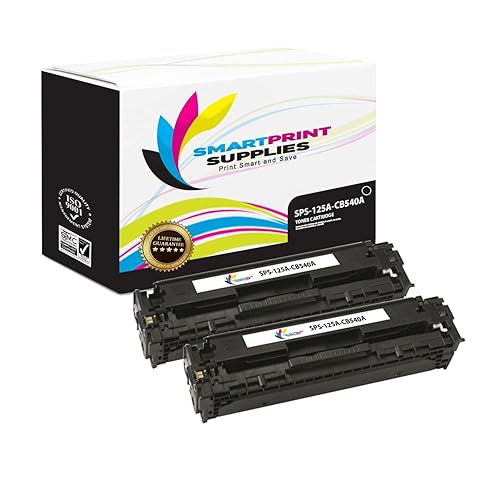 Smart Print Supplies Compatible 125A CB540A Black Toner Cartridge Replacement for HP Laserjet CP1215 CP1515 CP1518, CM1312 Printers (2,200 Pages) - 2