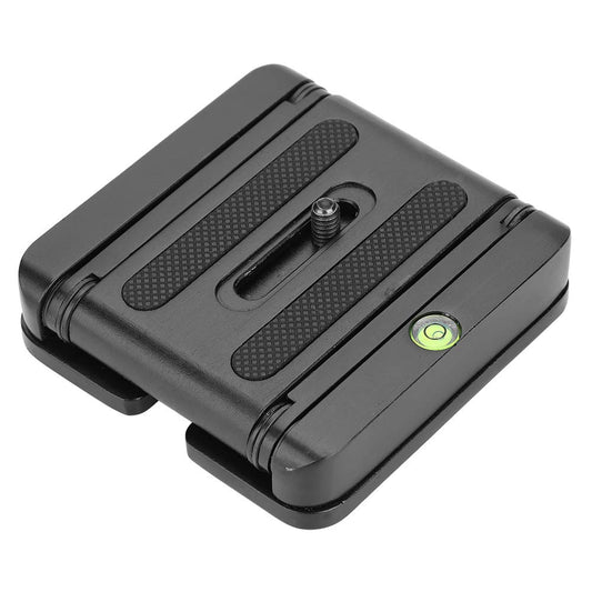 Z Flex Quick Release Plate, Black CNC Machined Aluminum Z Flex Tilt Head Folding Quick Release Plate Stand Mount for Tripod Camera Stabilizer, 3kg