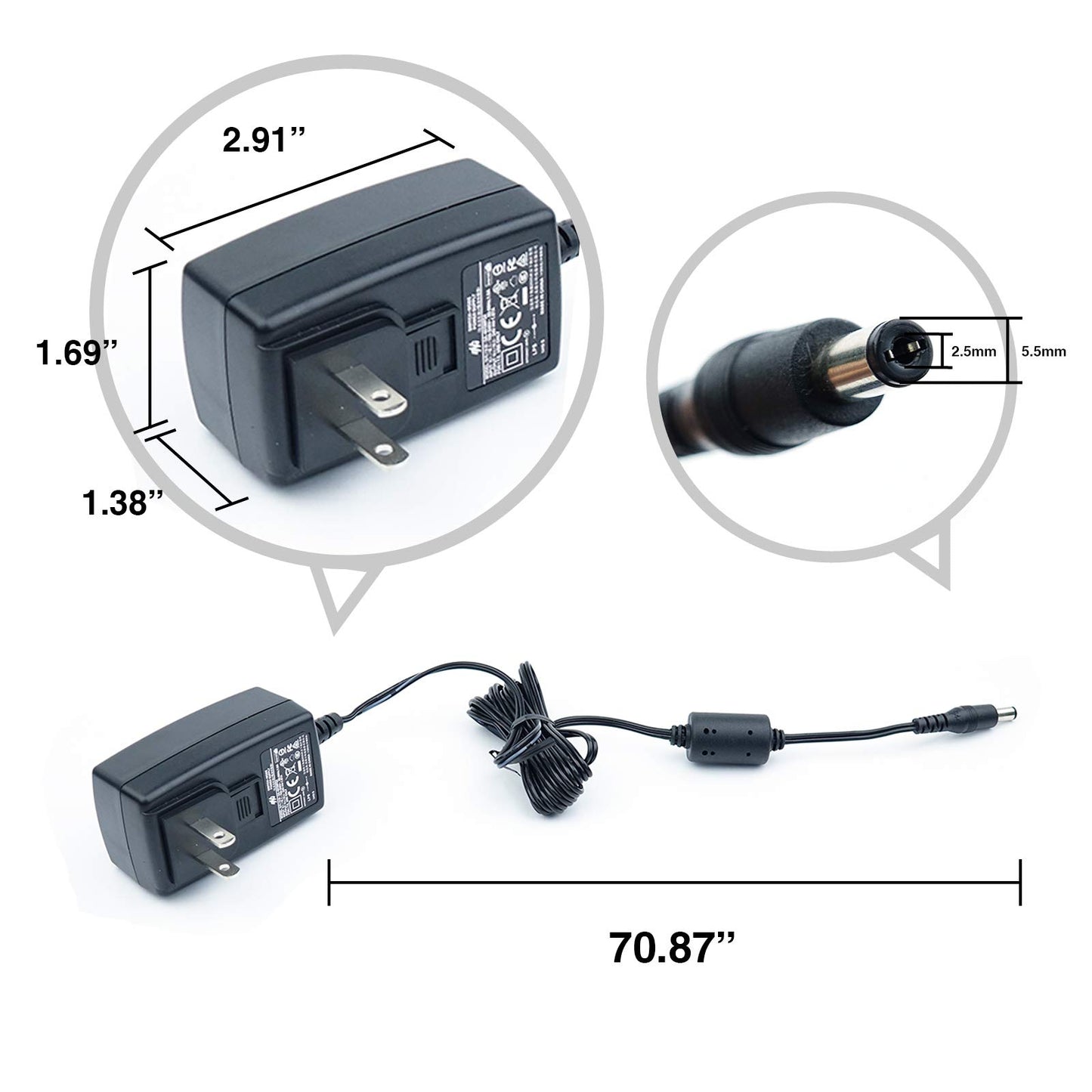 Plustek Power Adapter 24V 0.75A for Z300, PS186 PS188 PS286+ PS283 PS3060U, OpticBook 3800 3900 4800,AD480 D430, OpticSlim 1180 use