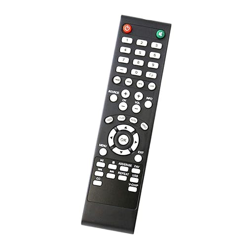 New Remote Control Compatible with Element TV ELEFW40C ELEFW605 ELEFW504A ELEFW408 ELEFW328