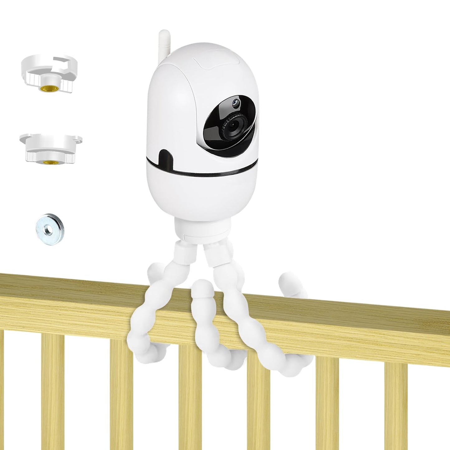 SZAOYU Tripod Baby Monitor Mount for HelloBaby HB65/HB6550/Pro/HB6560/HB6240/ HB65/ HB6351/ HB6339/ HB66/HB40/HB66, ANMEATE SM935E, Flexible Baby