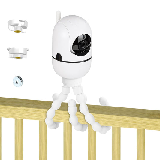 SZAOYU Tripod Baby Monitor Mount for HelloBaby HB65/HB6550/Pro/HB6560/HB6240/ HB65/ HB6351/ HB6339/ HB66/HB40/HB66, ANMEATE SM935E, Flexible Baby