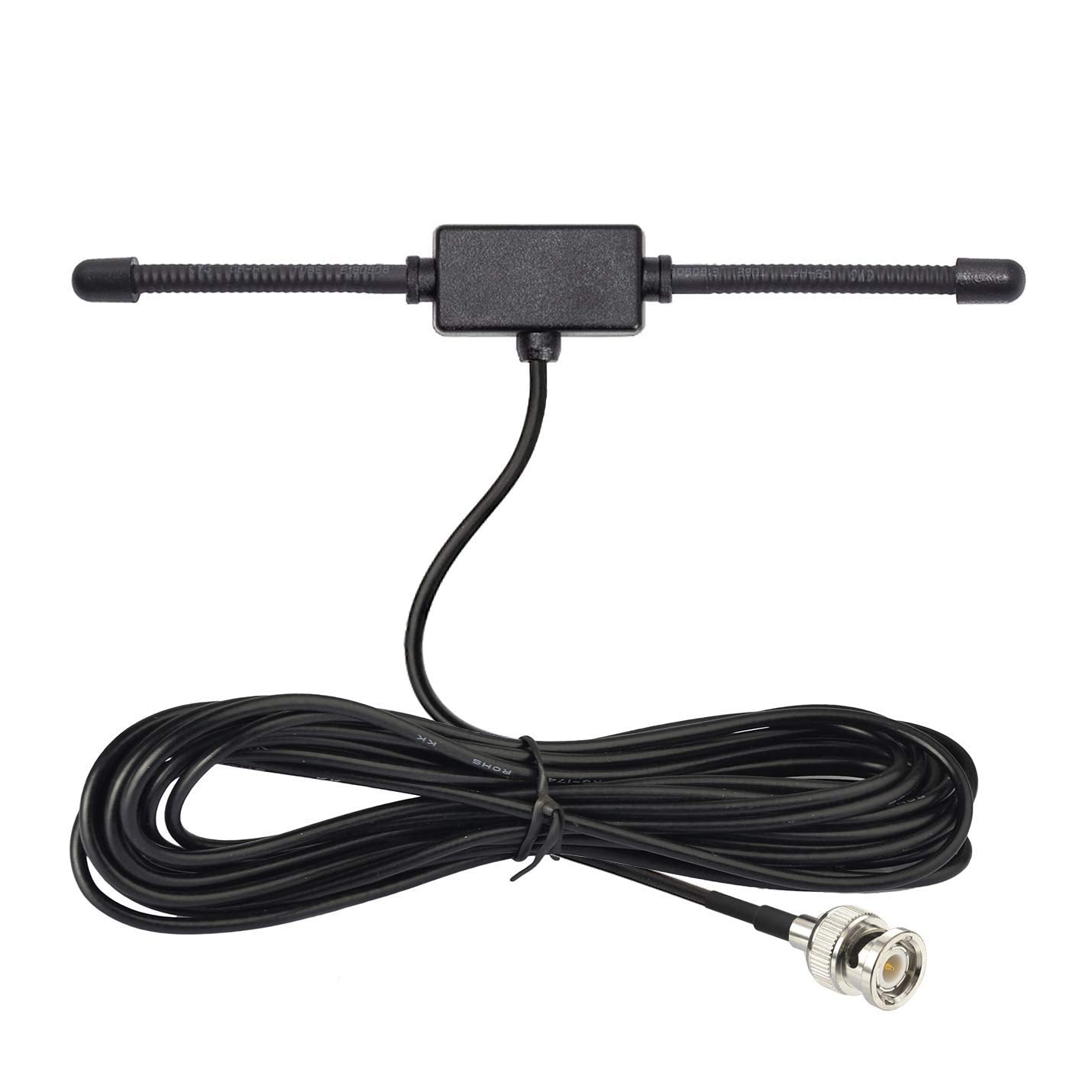 Bingfu VHF UHF Car Truck Police Scanner Adhesive Mount Antenna Vehicle Mobile Ham Amateur Radio BNC Male Dipole Antenna Compatible with Uniden Bearcat