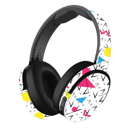 MightySkins Skin Compatible with Skullcandy Hesh 3 Wireless Headphones - 90s Fun | Protective, Durable, and Unique Vinyl Decal wrap Cover | Easy…