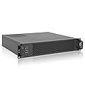 RackChoice Server case MicroATX/Mini-ITX 2U Rackmount Server Chassis max 7x3.5 Bay / USB3.0 with 2.0 Adapter Support ATX PSU Either top or Side